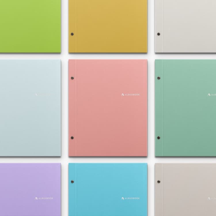 Tiny Square Album in Mist